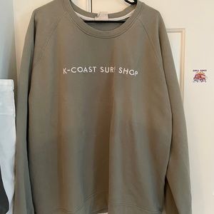 surf shop oversized sweatshirt